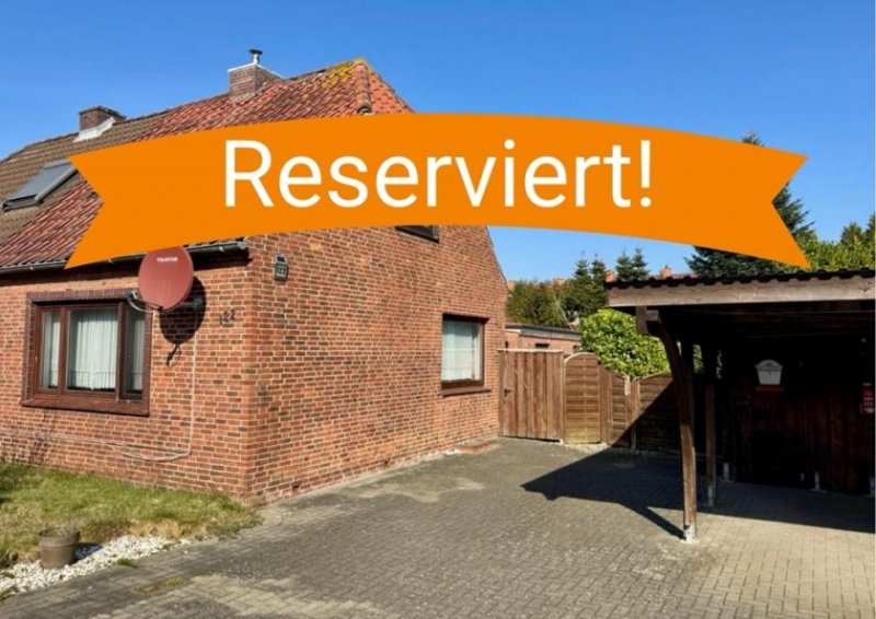 Heide Verkauf einer Doppelhaushälfte in Heide mit Garten und Doppelcarport Haus kaufen