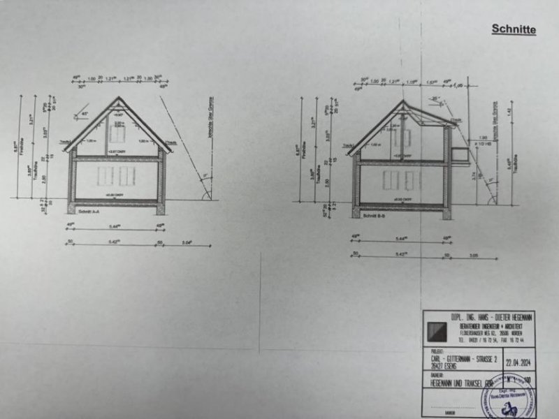 Esens - ruhige Innenstadt-Lage: Anlageobjekt ! Neubau von 3 Ferienwohnungen und 1 Dauer-Wohnung ! Wohnung kaufen