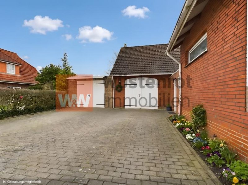 Hage Großes Grundstück, Ponystall & Nordseeluft – Familienhaus mit Herz im Luftkurort Hage Haus kaufen