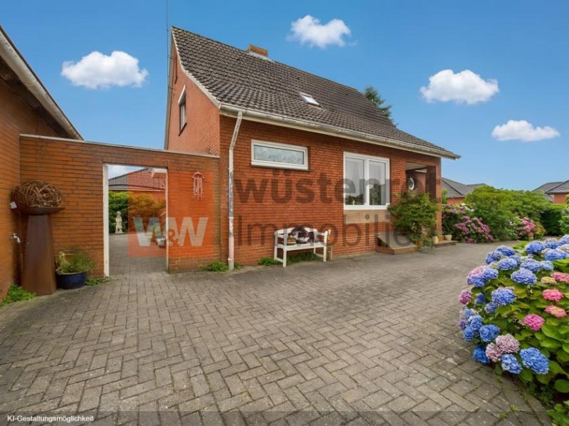 Hage Großes Grundstück, Ponystall & Nordseeluft – Familienhaus mit Herz im Luftkurort Hage Haus kaufen
