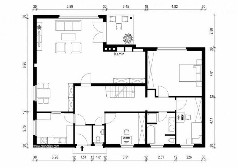 Emden Familienfreundlich & seniorengerecht: Großzügiges Haus mit Garten und 2 Garagen Haus kaufen