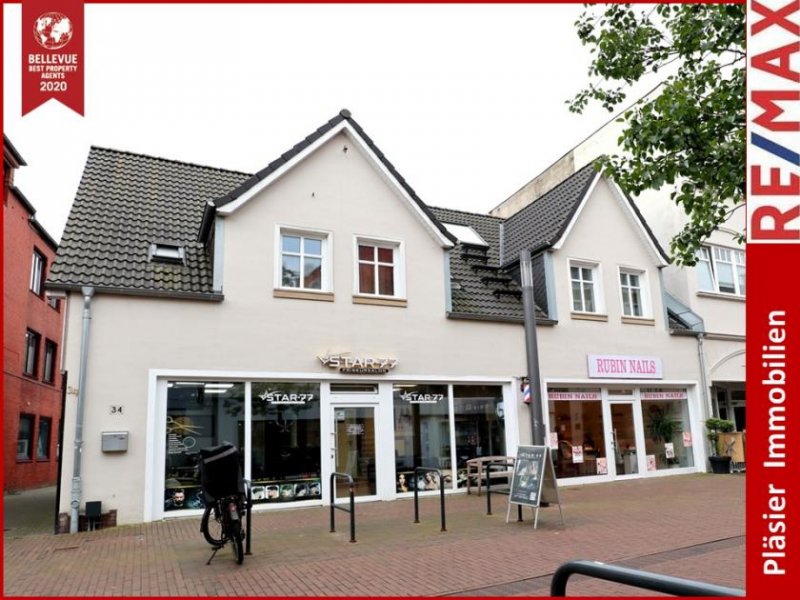 Leer (Ostfriesland) Tolle Rendite * Fußgängerzone Leer * Wohn-/Geschäftshaus * 2 Gew.einheiten * 4 Whg. * vermietet * Haus kaufen