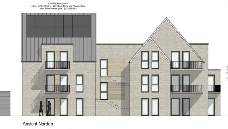 Moormerland Modernes Wohnen in Warsingsfehn – Neubau eines Mehrfamilienhauses mit 12 Wohneinheiten Wohnung kaufen