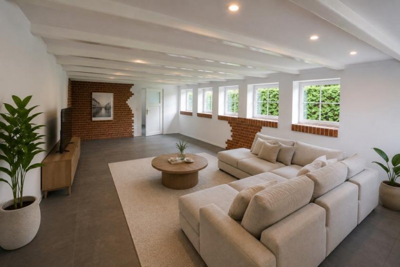 Weener * Gelegenheit, ca. 6 Hektar Grünland und ein saniert Hof mit viel Potenzial * Haus kaufen