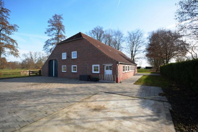 Weener * Gelegenheit, ca. 6 Hektar Grünland und ein saniert Hof mit viel Potenzial * Haus kaufen