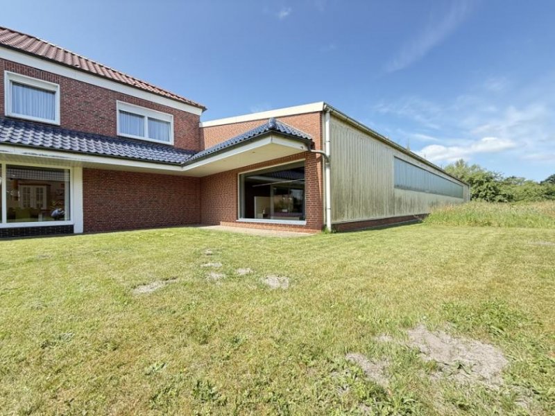 Weener * Große Ausstellungsfläche ca.160m² * Große Lagerhalle ca. 650m² * tolle Einliegerwohnung ca. 145m² * Haus kaufen