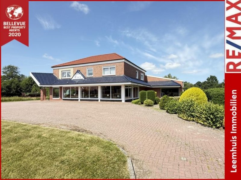 Weener * Große Ausstellungsfläche ca.160m² * Große Lagerhalle ca. 650m² * tolle Einliegerwohnung ca. 145m² * Haus kaufen