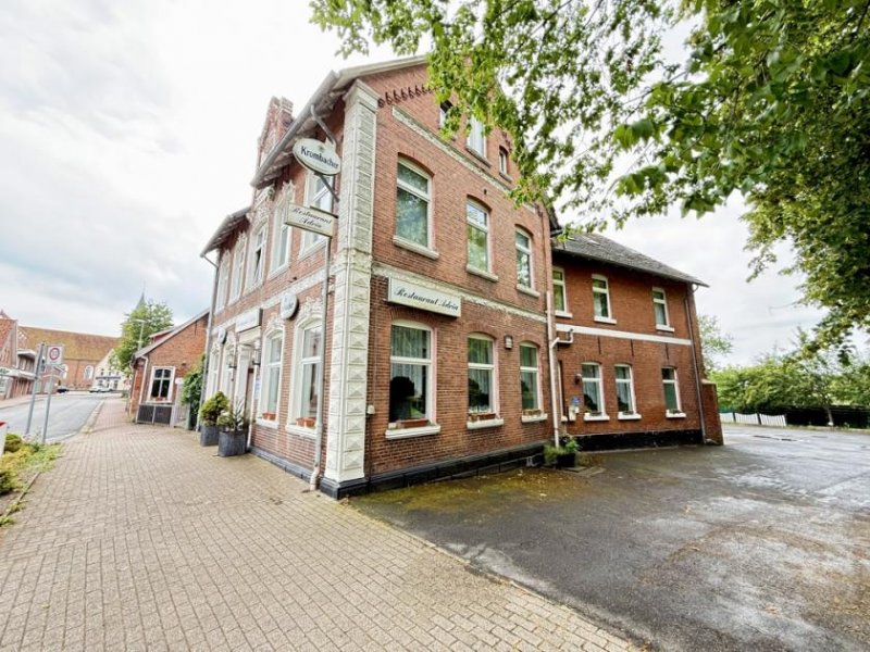 Bunde * Ehemaliges Hotel mit Anbau* TOP Lage * 18 Zimmer mit Bad * 3 Wohnungen * gute Infrastruktur * Haus kaufen