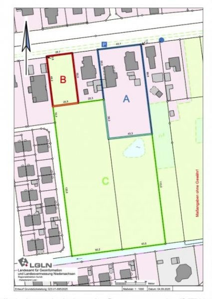 Ostrhauderfehn Einmalige Chance: 2 Immobilien auf 2363 m² * Haus kaufen