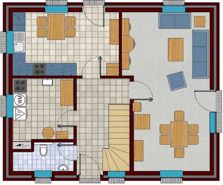 Ehrenburg DUMAXP°°°Einfamilienhaus, ca. 130m² mit schönem Krüppelwalmdach in Ehrenburg, inkl. Grundstück Haus kaufen