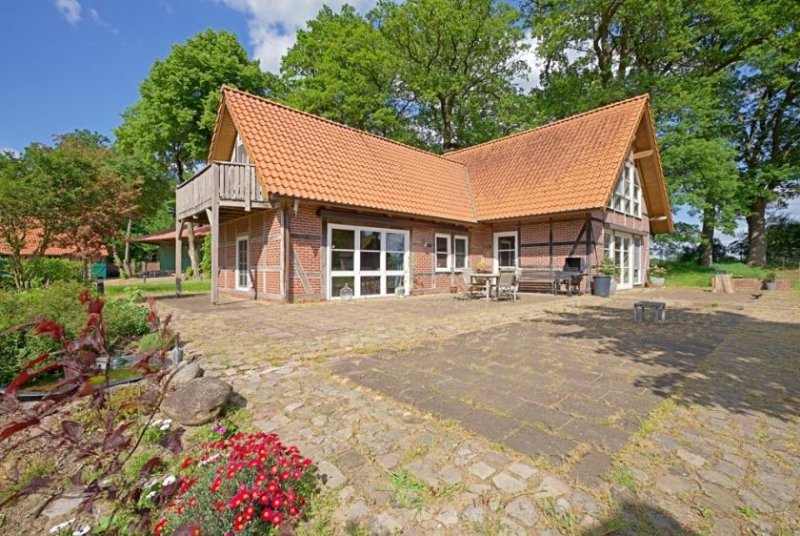 Anderlingen Anwesen mit positivem Bauvorbescheid – Gewerbe, Wohnen & Tierhaltung in Kombination möglich Haus kaufen