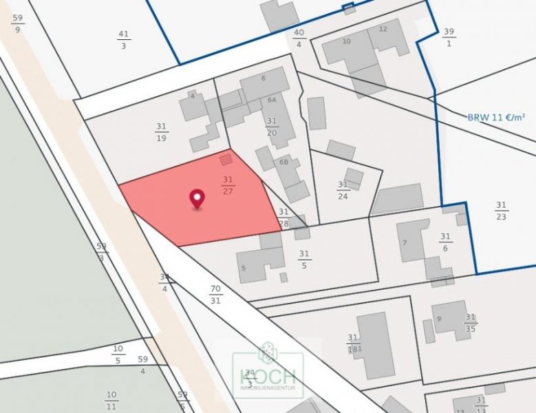 Loxstedt Großes Baugrundstück für EFH/ZFH in Loxstedt-Hahnenknoop Grundstück kaufen