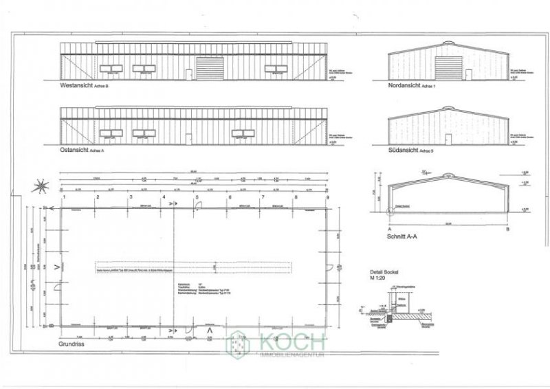 Loxstedt Moderne, beheizbare Halle für Produktion/Lage im Gewerbegebiet Loxstedt Gewerbe kaufen