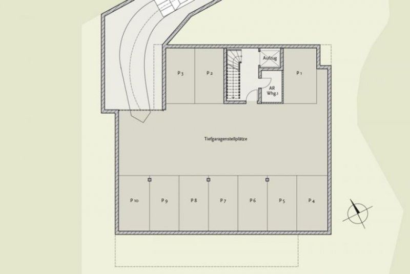 Stuhr NEUBAU mit 50m² Westbalkon in ruhiger Zentrumslage Wohnung kaufen