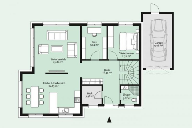 Weyhe Exklusives, freistehendes EFH mit Garage in Weyhe - Lahausen Haus kaufen