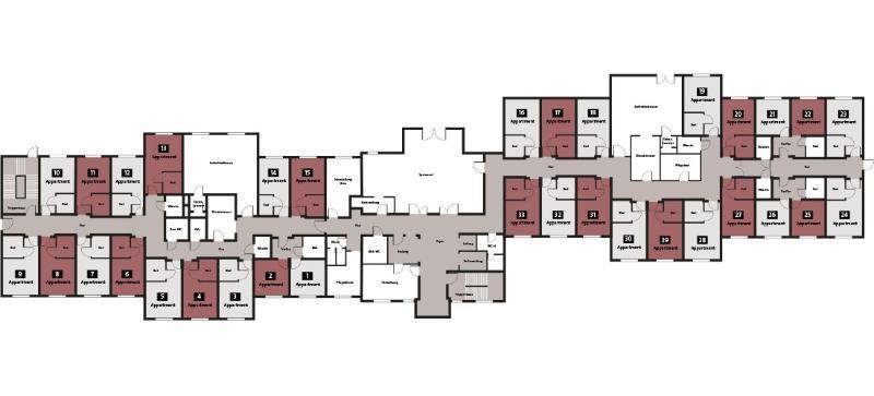 Uelzen 5 % stabile Mietrendite für eine Wohneinheit in Seniorenresidenz Wohnung kaufen