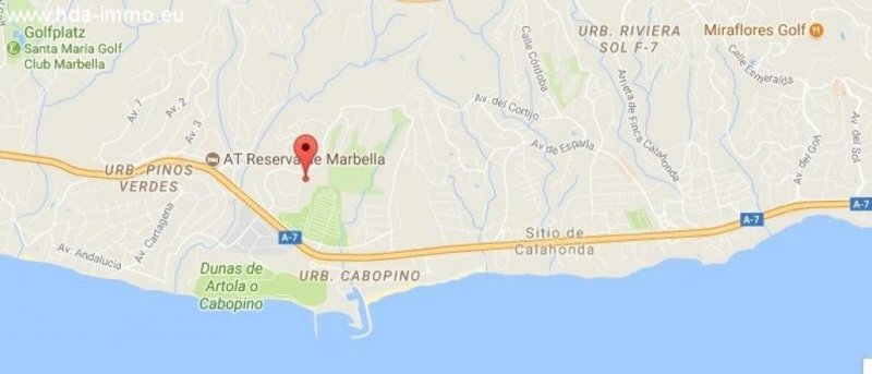 Marbella-Ost HDA-Immo.eu: Grossartikes Baugrundstück für Villa in Marbella-Ost (Cabopino) Grundstück kaufen