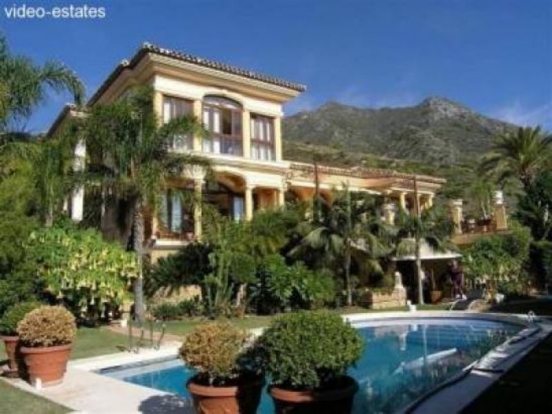 Marbella Villa oberhalb Marbellas Haus kaufen