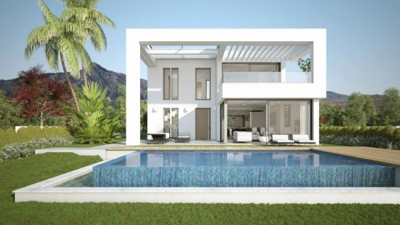 Mijas Costa Exklusives Neubauprojekt in Mijas bestehend aus 26 zeitgenössischen Villen mit privatem Pool und Meerblick Haus kaufen