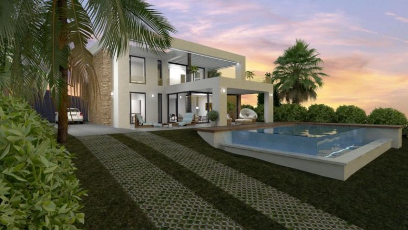 Mijas Costa Exklusives Neubauprojekt in Mijas bestehend aus 26 zeitgenössischen Villen mit privatem Pool und Meerblick Haus kaufen