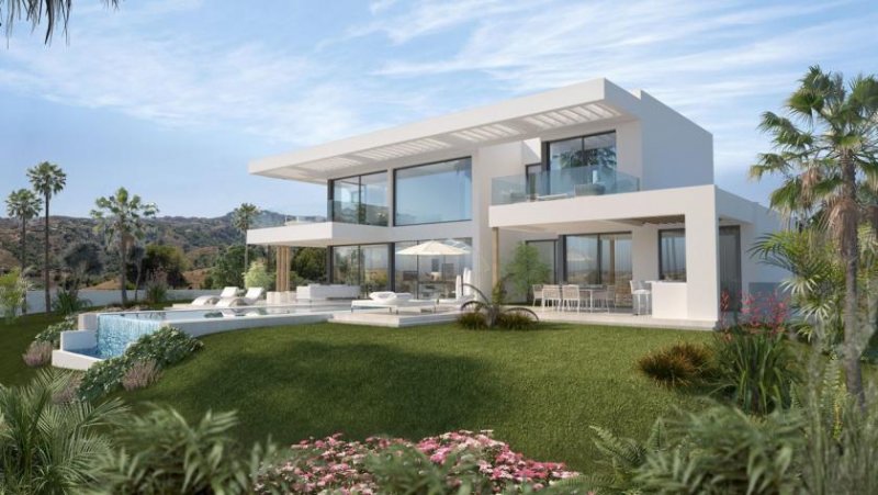Mijas Neubau - Luxusvilla mit fantastischen Panoramablicken in La Cala Golf Haus kaufen
