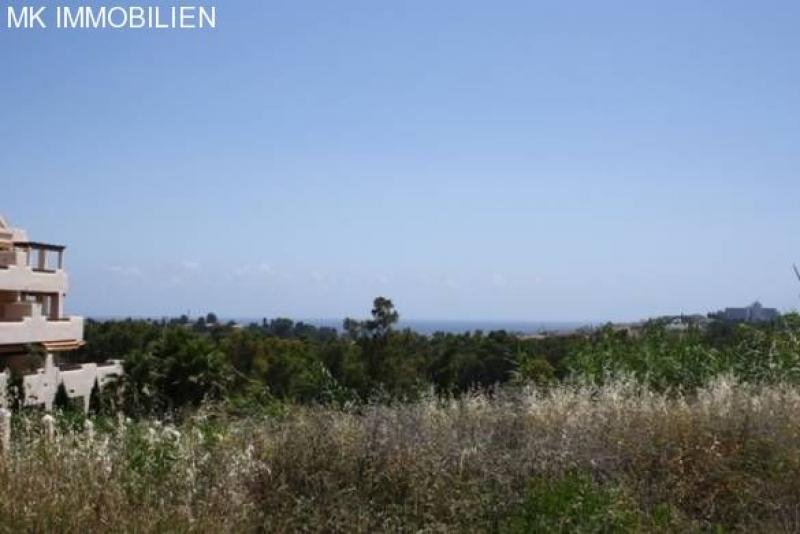 BENAHAVIS 296Grundstück mit Golf- und Meerblick in der Urbanization El Alqueria Grundstück kaufen