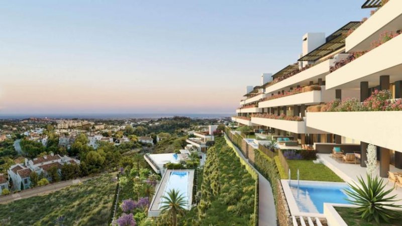 Málaga Neubau-Luxus-Apartments mit Meerblick in Benahavis Wohnung kaufen
