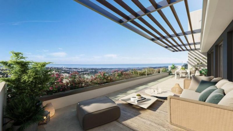 Málaga Neubau-Luxus-Apartments mit Meerblick in Benahavis Wohnung kaufen