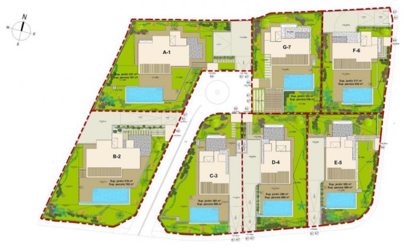 Estepona Neubau-Luxus-Villa mit Pool in bester Lage Atalaya Haus kaufen