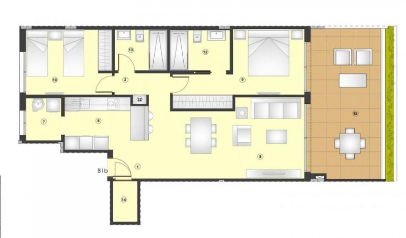 Estepona Phantastische Neubau-Apartments - nahe Estepona Golf und Meer Wohnung kaufen