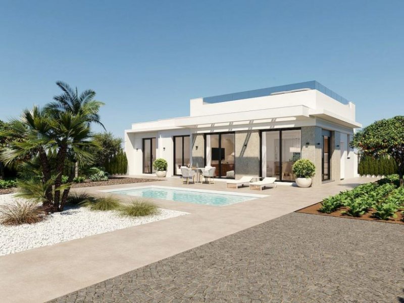 Fuente Alamo HIT: Neubau-Villa mit Pool und Dachterrasse am Hacienda del Álamo Golf Resort Haus kaufen