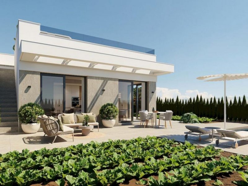 Fuente Alamo HIT: Neubau-Villa mit Pool und Dachterrasse am Hacienda del Álamo Golf Resort Haus kaufen