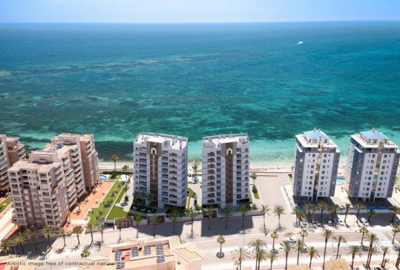 La Manga del Mar Menor Wunderschöne Wohnung direkt am Meer möbeliert Wohnung kaufen