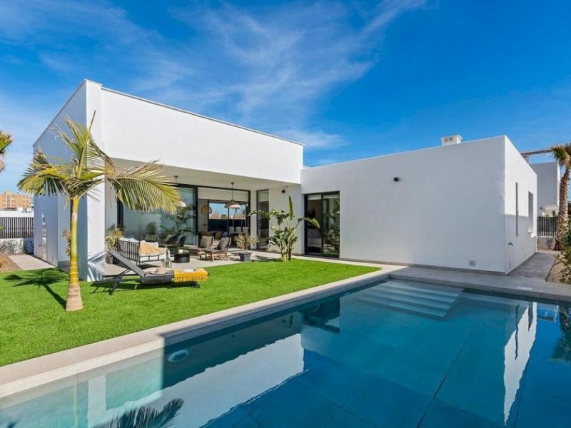 La Manga Neubau -Moderne, zeitgenössische hochwertige Villen Haus kaufen