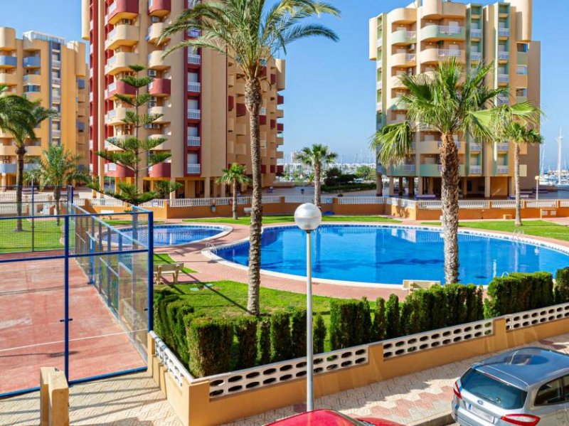 Murcia Schöne neue Meerblick-Wohnungen am Hafen von La Manga del Mar Menor Wohnung kaufen