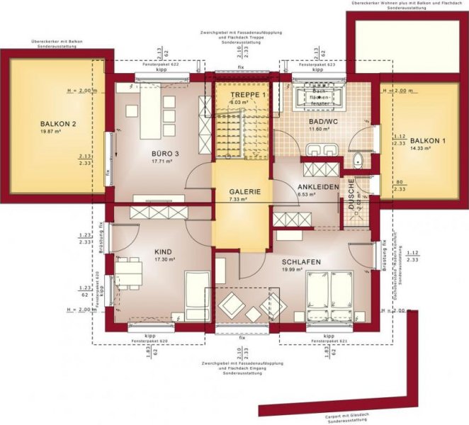 Hannover +++ großes Haus mit Büro/Praxisräumen - Bauen in Kleefeld +++ Haus kaufen