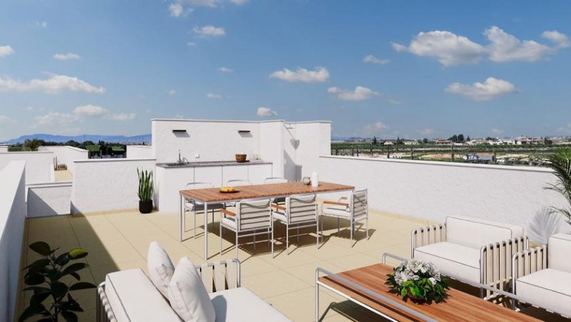 Roldán Reihenhaus-Villen mit 3 Schlafzimmern, 2 Bädern, Dachterrasse, Privatpool und Kfz-Stellplatz Haus kaufen