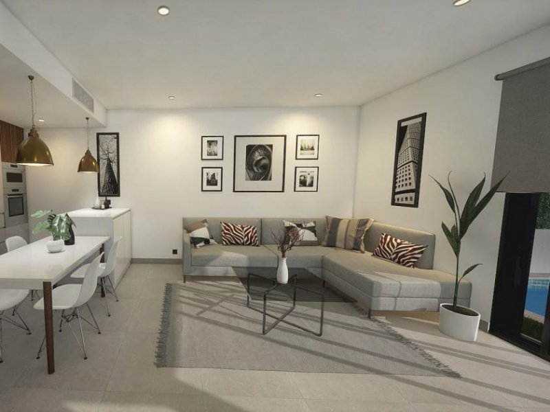 Los Alcazares Neubau-Villa in La Serena Golf nur 700 m vom Meer Haus kaufen