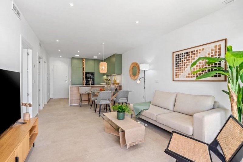 Los Alcázares Appartements mit 2 Schlafzimmern, 2 Bädern, Tiefgaragenstellplatz und Gemeinschaftspool in der Golfanlage La Serena Golf kaufen
