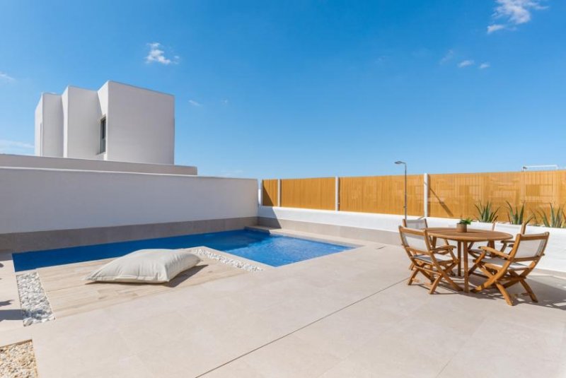 Los Alcázares Eckvilla direkt am Meer und am Golfplatz Haus kaufen