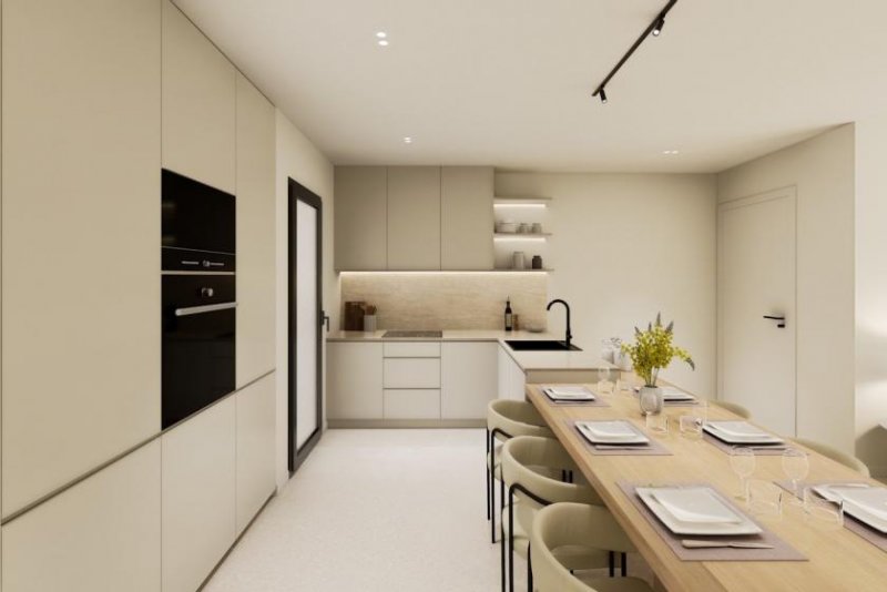 Los Alcázares Erdgeschoss-Wohnungen mit 3 Schlafzimmern, 2 Bädern, Tiefgaragenstellplatz und Gemeinschaftspool neben Serena Golf Wohnung