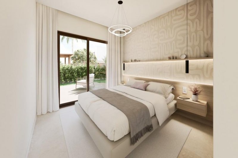 Los Alcázares Erdgeschoss-Wohnungen mit 3 Schlafzimmern, 2 Bädern, Tiefgaragenstellplatz und Gemeinschaftspool neben Serena Golf Wohnung