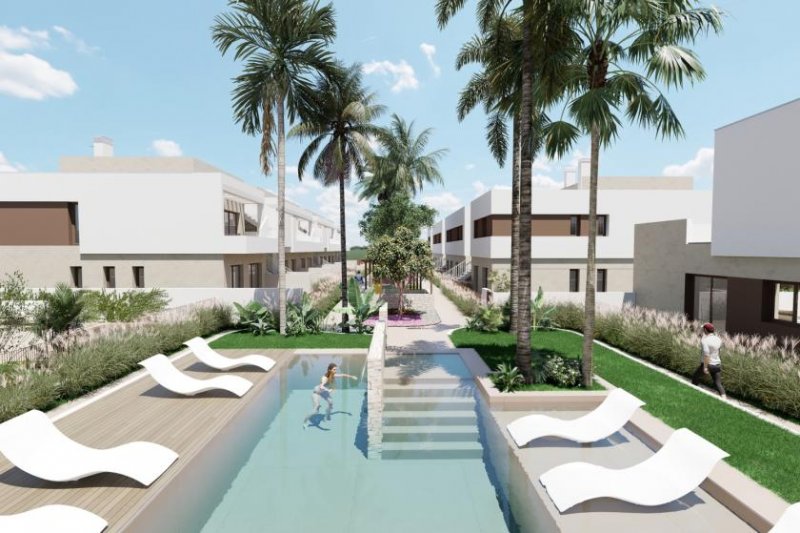 Los Alcázares Moderne Villa am Golfplatz Serena Haus kaufen