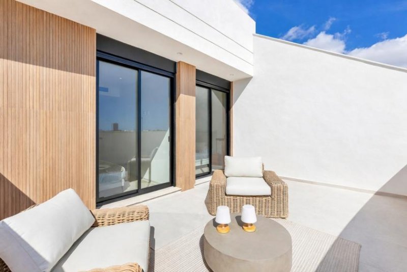 Los Alcázares Modernes Strandhaus mit Pool Haus kaufen