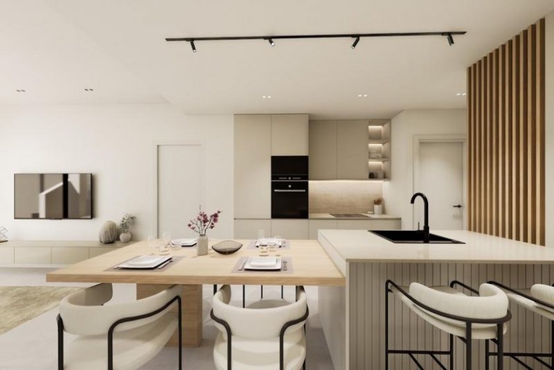 Los Alcázares Obergeschoss-Wohnungen mit 3 Schlafzimmern, 2 Bädern, Dachterrasse, Tiefgaragenstellplatz und Gemeinschaftspool neben Serena