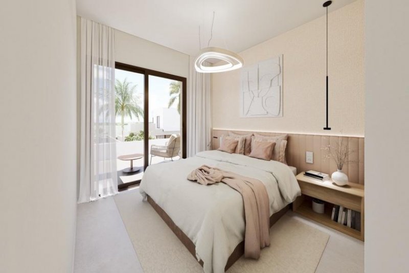 Los Alcázares Obergeschoss-Wohnungen mit 3 Schlafzimmern, 2 Bädern, Dachterrasse, Tiefgaragenstellplatz und Gemeinschaftspool neben Serena