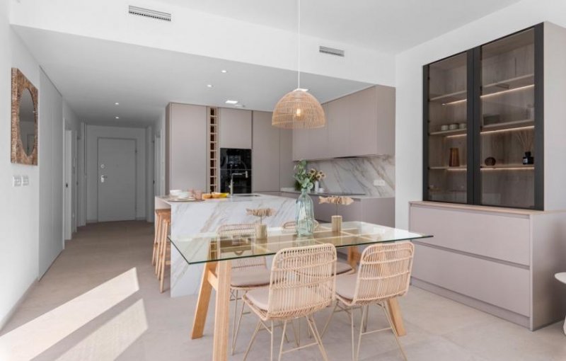 Los Alcázares Villen mit 3 Schlafzimmern, 2 Bädern, optionaler Dachterrasse, Kfz-Stellplatz und Privatpool in der Golfanlage La Serena Golf