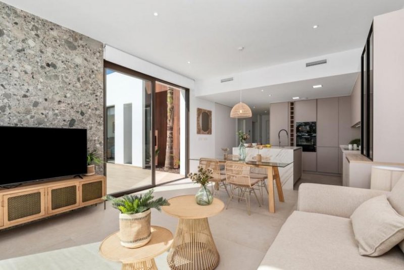Los Alcázares Villen mit 3 Schlafzimmern, 2 Bädern, optionaler Dachterrasse, Kfz-Stellplatz und Privatpool in der Golfanlage La Serena Golf