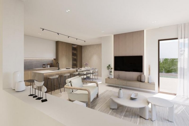 Los Alcázares Villen mit 3 Schlafzimmern, 3 Bädern, Dachterrasse, Tiefgaragenstellplatz und Gemeinschaftspool neben Serena Golf Haus kaufen