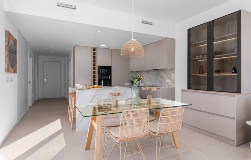 Los Alcázares Villen mit 3 Schlafzimmern, 2 Bädern, optionaler Dachterrasse, Kfz-Stellplatz und Privatpool in der Golfanlage La Serena Golf